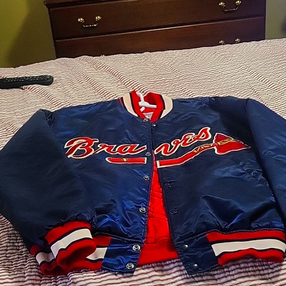 Authentic Starter MLB BRAVES Bomber Jacket